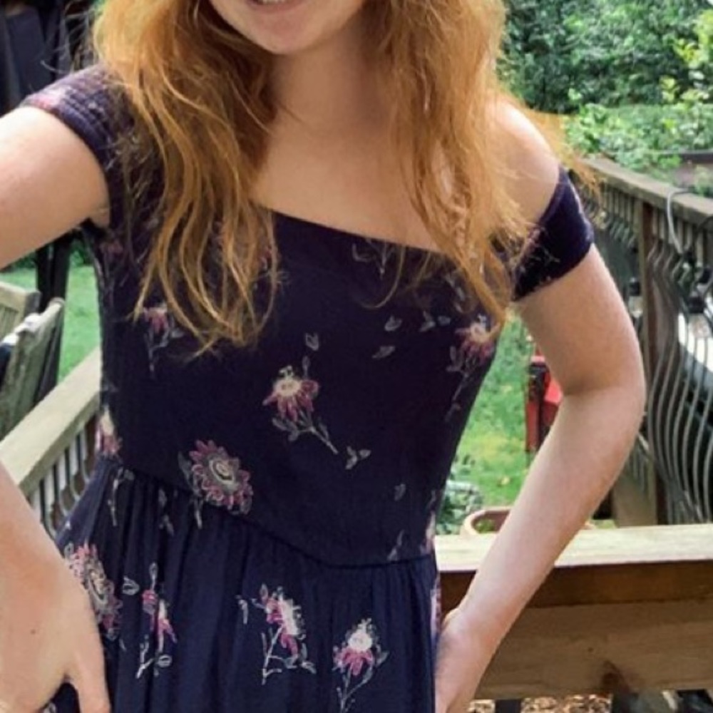 Free People Flowy Cut Out Jumpsuit